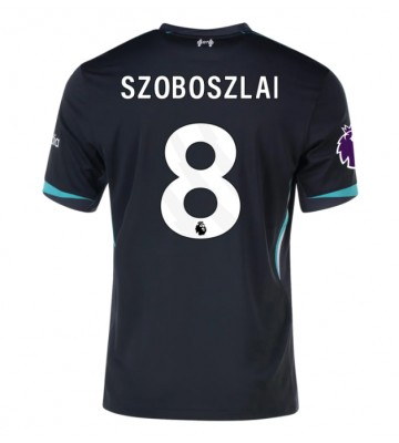 Liverpool Dominik Szoboszlai #8 Segunda Equipación 2024-25 Manga Corta